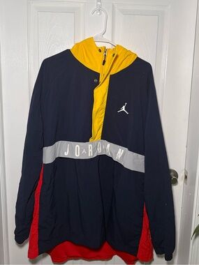 Vintage Nike Air Jordan Colorblock Windbreaker Jacket